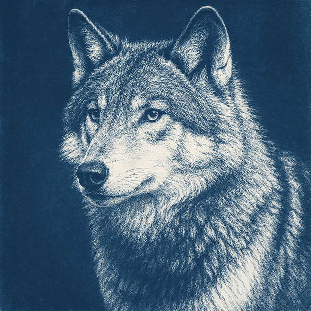 Cyanotype Blueprint